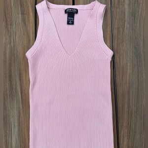 New York & Company Knit Sleeveless Sweater Top